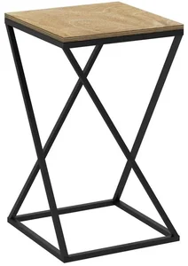 Luminex Kovový Stojan na Květiny 40x24 cm Černá