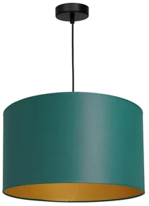Luminex Lustr na lanku ARDEN 1xE27/60W/230V zelená a zlatá