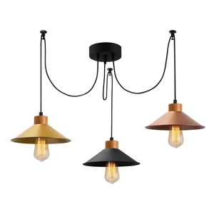 Lustr LINFIR 3xE27 – 114×100 cm, vícebarevný