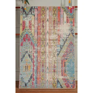 Luxusní koberec 70/30 bavlna/polyester, nízký vlas, protiskluz, 160×230 cm