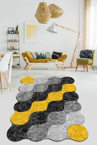 Luxusní syntetický koberec 150 × 240 cm s protiskluzem