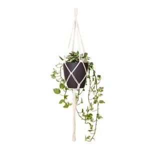 Macramé závěs na květináč Ø13 cm, výška 100 cm – Artevasi