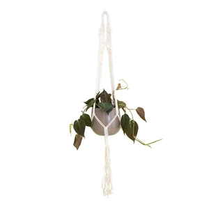 Macramé závěs na květináč Ø13 cm, výška 100 cm – Artevasi