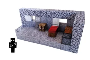 Magnetická stavebnice Minecraft – Craftovací místnost