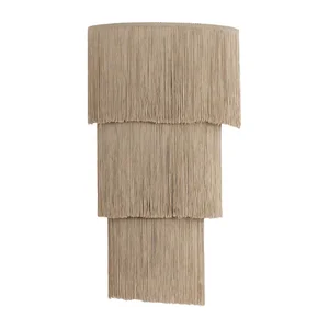 Malaika – taupe nástěnné svítidlo, průměr 33 cm