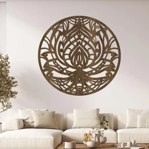 Mandala Ženská Síla Ořech, Ø 20 cm