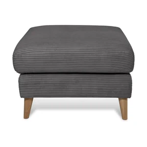 Manšestrová podnožka Paris - Scandic, tmavě šedá