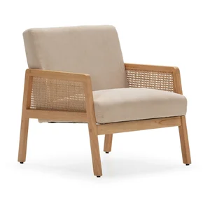 Manšestrové křeslo Debra s výpletem