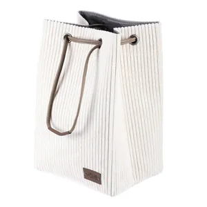 Manšestrový koš na prádlo DT3001 CRM