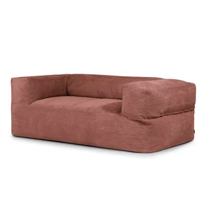 Manšestrový sedací vak Cihlový Sofa MooG