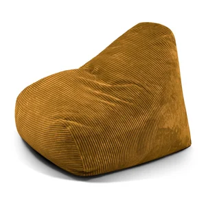 Manšestrový sedací vak Hořčicová Snug 100