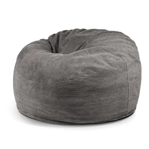 Manšestrový sedací vak Om 110 Dark Grey