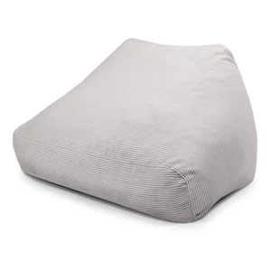 Manšestrový sedací vak Sofa Snug ve světle šedé