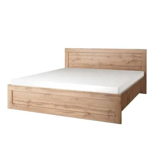 Manželská postel MORATIZ 180x200 dub Wotan