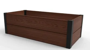 MAPLE Trough – hnědý vyvýšený záhon