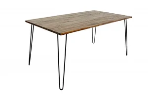 Masivní dřevěný jídelní stůl RetroStyle 180 cm