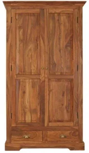 Masivní skříň z indického palisandru s povrchovým úpravou Only Stain - Rozměry 120x200x60 cm