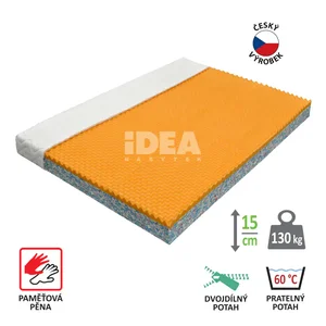Matrace IDEA VISCO 140×200×15 cm