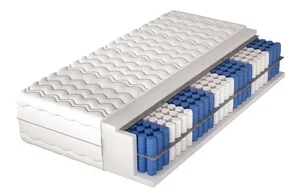 Matrace SOMERO 140x200 cm - pružinová s 7 zónami