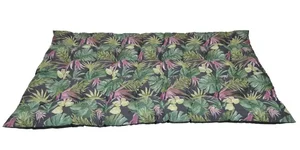 Matrace zahradní MAXI 180x115 cm – motiv monstera