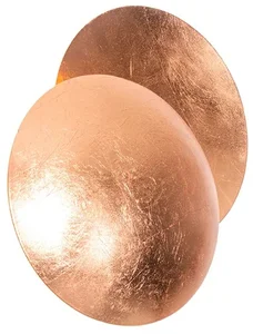 Měděná nástěnná lampa Sunrise