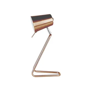 Měděná stolní lampa Leitmotiv Z Metal