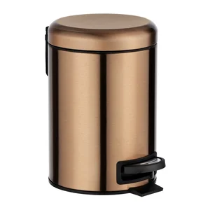 Měděný odpadkový koš Wenko Leman 3 l