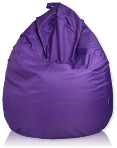 Mega Sako Nylon Outdoor Sedací Vak Fialový