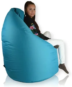 Mega Sako Sedací Vak Polyester Tyrkysová