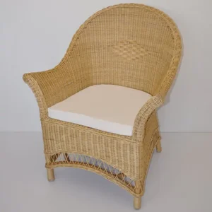 Memble ratanové křeslo – medová barva