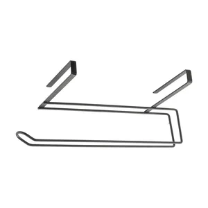 Metaltex: černý závěsný držák na utěrky