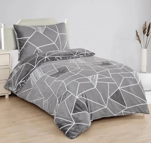 Mikroplyšové povlečení Element 200x140/70 cm TiaHome