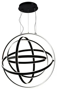 Milagro LED Lustr COPERNICUS černý
