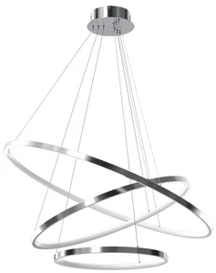 Milagro Rotonda LED Lustr 93W Chrom
