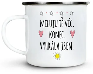 Milující Plecháček s Vtipným Potiskem 300 ml