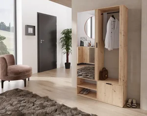 MINAS Předsíňová stěna dub artisan