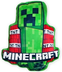 Minecraft 3D polštář Creeper & TNT