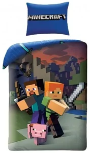 Minecraft Povlečení Noc Přichází 140x200/70x90 cm