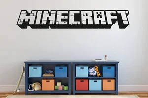 Minecraft Samolepka na zeď Mátová zelená 60x10cm