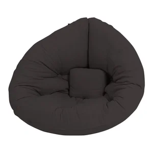 Mini Nido černošedé relaxační dětské křesílko – Karup Design