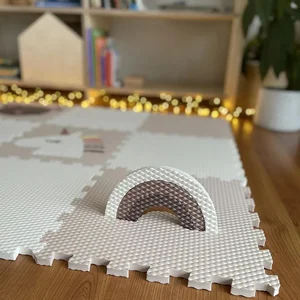 Minideckfloor Pestrobarevná herní podlaha s motivy 9 dílů