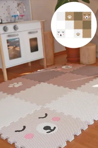 Minideckfloor podlaha 12 dílů s motivy zvířat