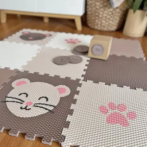 Minideckfloor Podlaha 9 dílů Myška a Tlapka