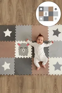 Minideckfloor Puzzle Podlaha s Motivy - 12dílná Sada