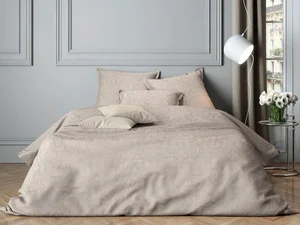 Mistral Home Bavlněné saténové povlečení Paisley Chateau Grey 220x200