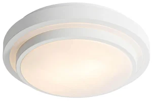 Moderní bílé stropní svítidlo Walden 35 cm IP44