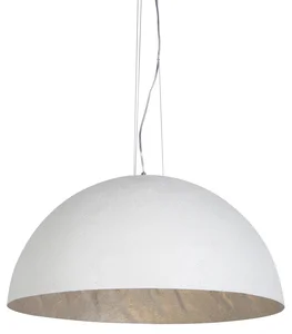 Moderní bílé závěsné svítidlo Magna 70 cm