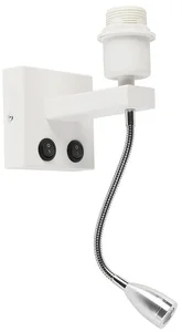 Moderní nástěnná LED lampa Brescia s flexibilním ramenem