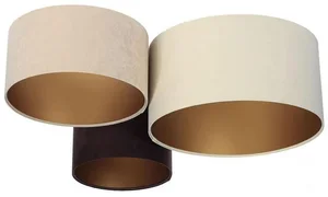 Moderní Stropní Svítidlo SPACE s Trojitým Světlem E27/60W/230V - BPS Koncept