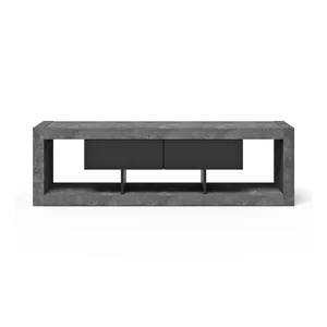 Moderní TV stolek Nara v dekoru betonu 175x52 cm